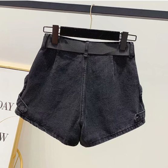 summer denim high waist shorts women fashion loose short ladies jeans plus size oversize 4XL 5XL womens clothing 2020