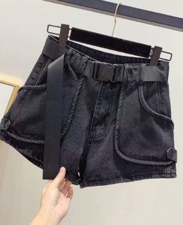 summer denim high waist shorts women fashion loose short ladies jeans plus size oversize 4XL 5XL womens clothing 2020