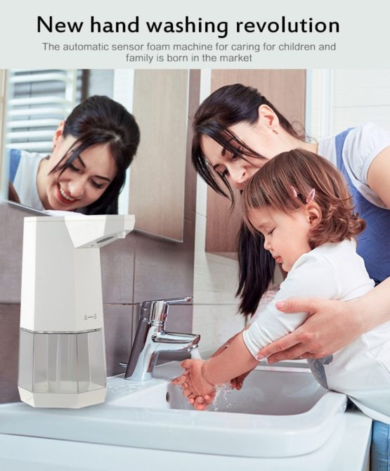 360ml School Home Restaurant Automatic Induction Sanitiser Alcohol Spray Soap Dispenser Storage Box Kitchen Soap Dispensers