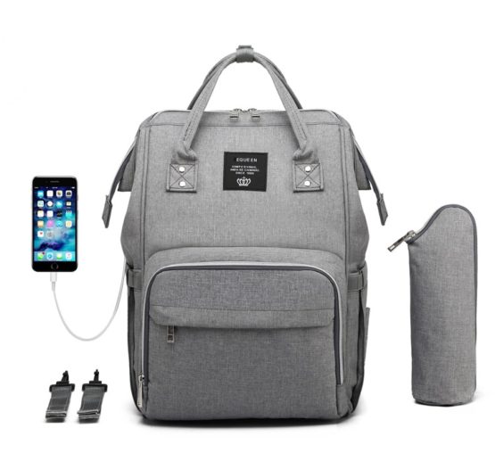 USB Design Mummy Diaper Bag