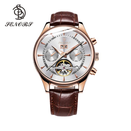 Senors Automatic watch Luxury Men Watches Automatic Black Watch Men Waterproof Automatic Mechanical Wristwatch