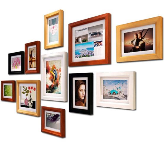 Wooden Wall Hanging Photo Frame