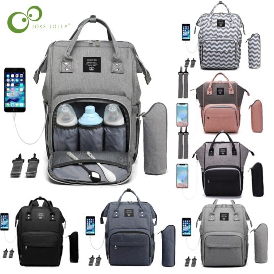 USB Design Mummy Diaper Bag