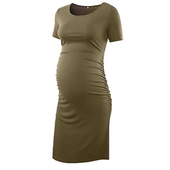 Short Sleeve Maternity Dresses - Casual Pregnancy Clothes