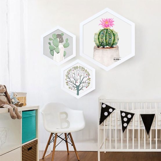 Creative Hexagon & polygon Photo Frames