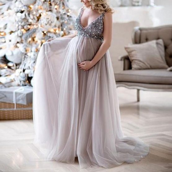 Maternity Photo Shoot Designer Attire