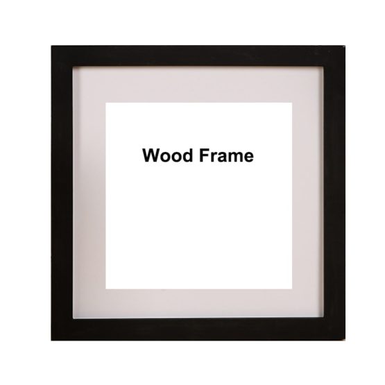 Wooden Square Picture Photo Frame