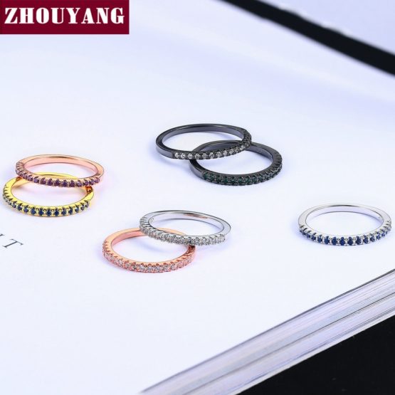 Unisex Wedding Rings - Multi Color- Metallic