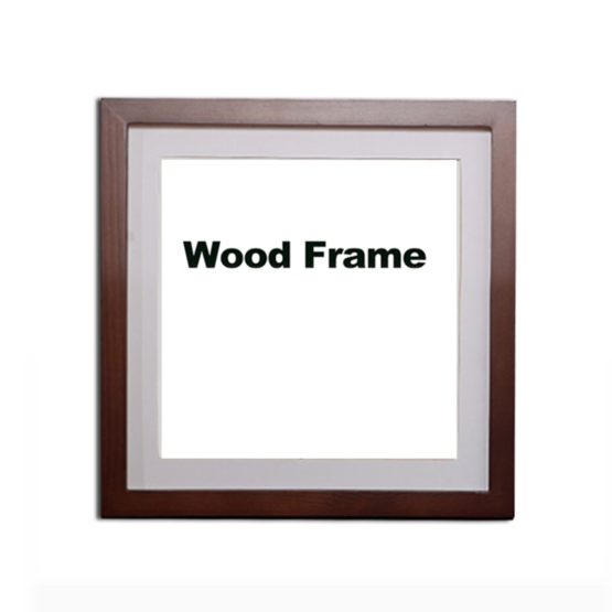 Wooden Square Picture Photo Frame