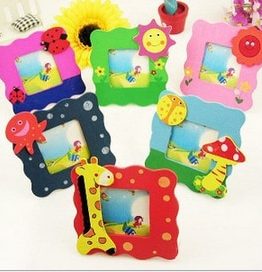 Korean Creative Wood Hanging Photo Frame - 2 Pieces