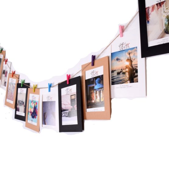 Paper Frame with Clips 10 pcs