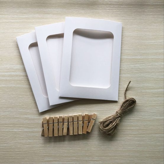 Paper Frame with Clips 10 pcs