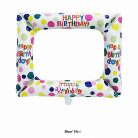 Aluminium Foil Balloon Photo Frame