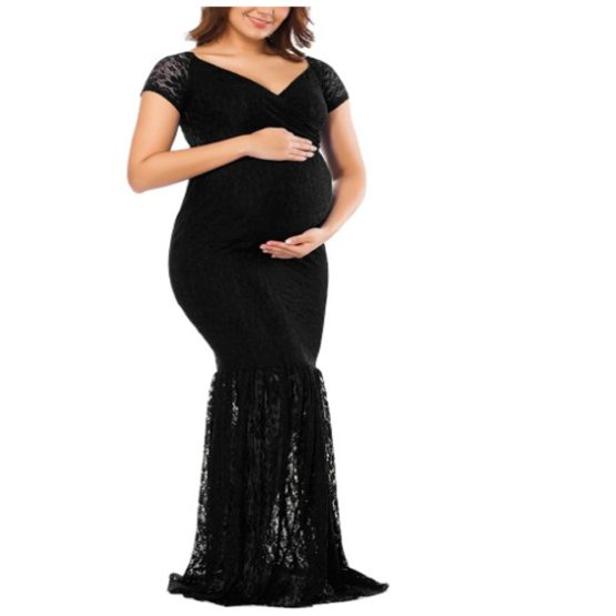 Mermaid Style Maternity Dresses Photography Props