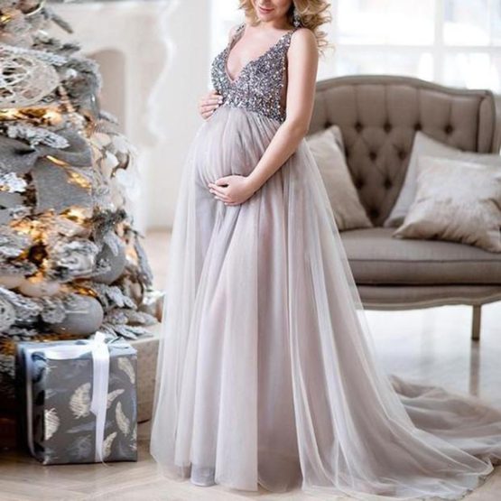 Maternity Photo Shoot Designer Attire