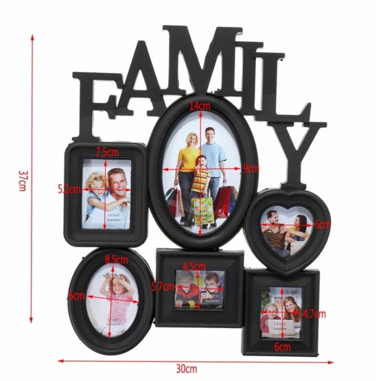 Wall Hanging Family Photo Frame