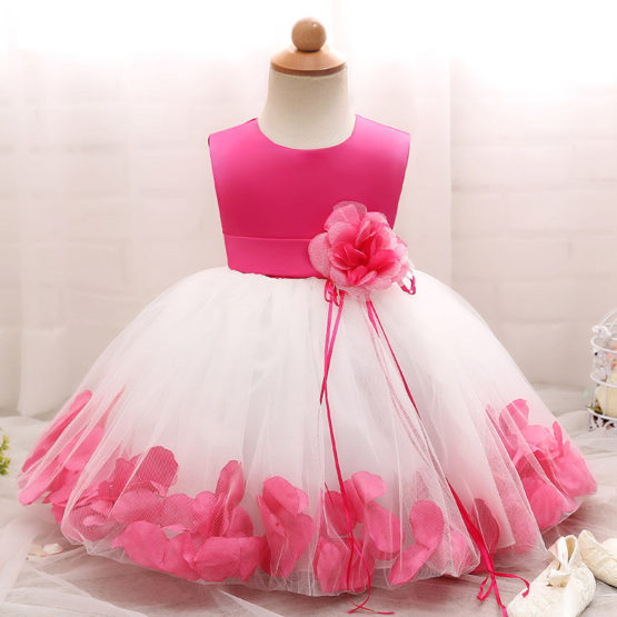 Flower girl - Baptism gown - Party occasion wear