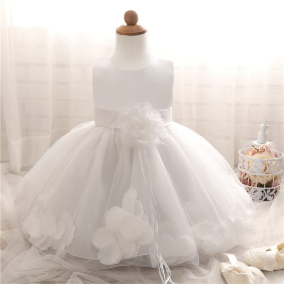 Flower girl - Baptism gown - Party occasion wear