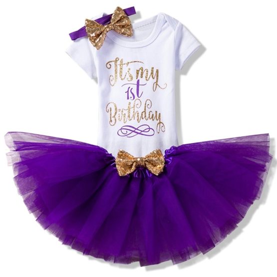 Kids Baptism Cake Smash Outfits Set