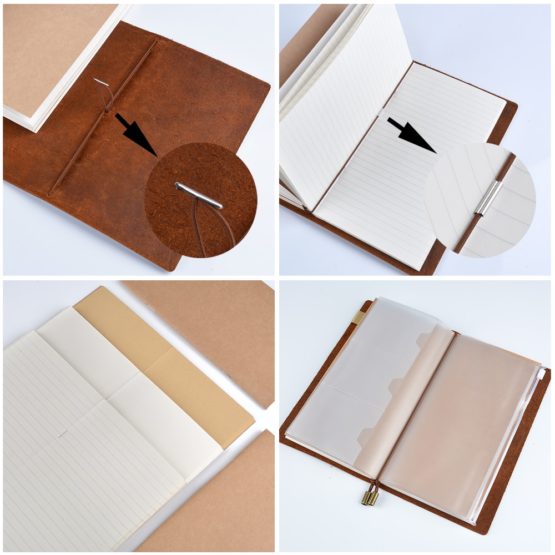 Vintage Leather Handmade Notebook