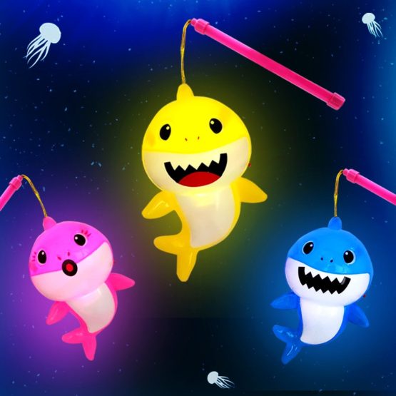 Luminous Kids Toys - LED Shark Lantern