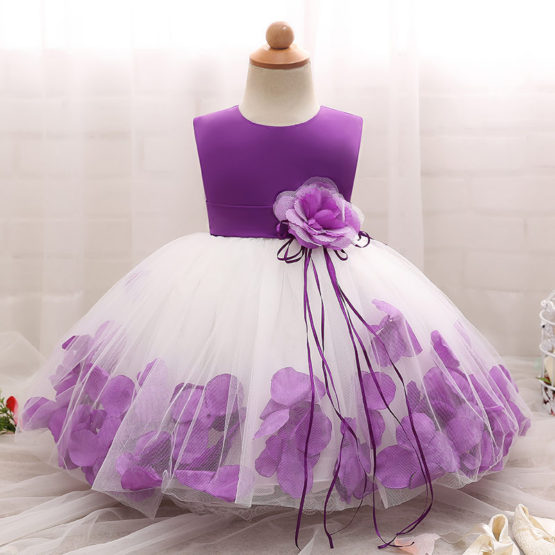 Flower girl - Baptism gown - Party occasion wear