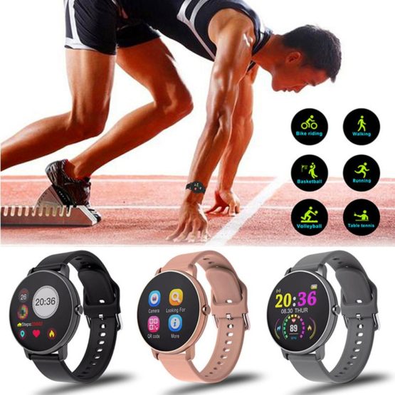 Touch Smart Watch | Men | Women Waterproof | Heart Rate Tracker | Sport Clock Watch | Blood Pressure Tracker