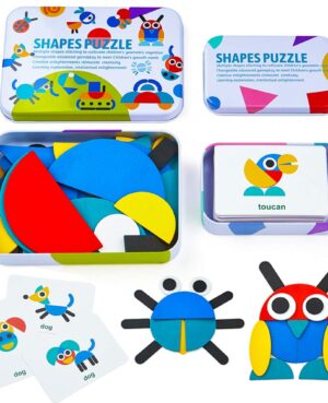 Wooden-Pattern-Animals-Jigsaw-Puzzle-Games-|-Educational-Toys-for-Toddlers