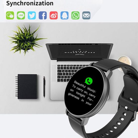 Touch Smart Watch | Men | Women Waterproof | Heart Rate Tracker | Sport Clock Watch | Blood Pressure Tracker