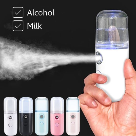 Mini Nano Face Steamer USB Nebulizer | Facial Moisturizer Humidifier