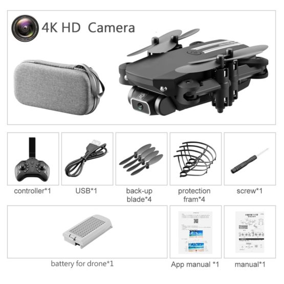 Drone 4k HD Wide Angle Camera 0.3MP/5.0MP/4K HD | Toy